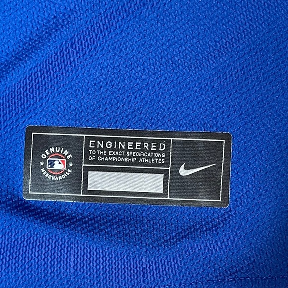 Nike New‎ York Mets Limited Jersey Pete Alonso #20 Blue Orange MLB Men's XL - Picture 9 of 11